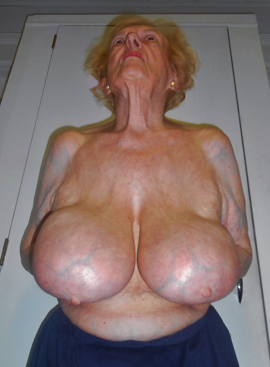 Very old naked women