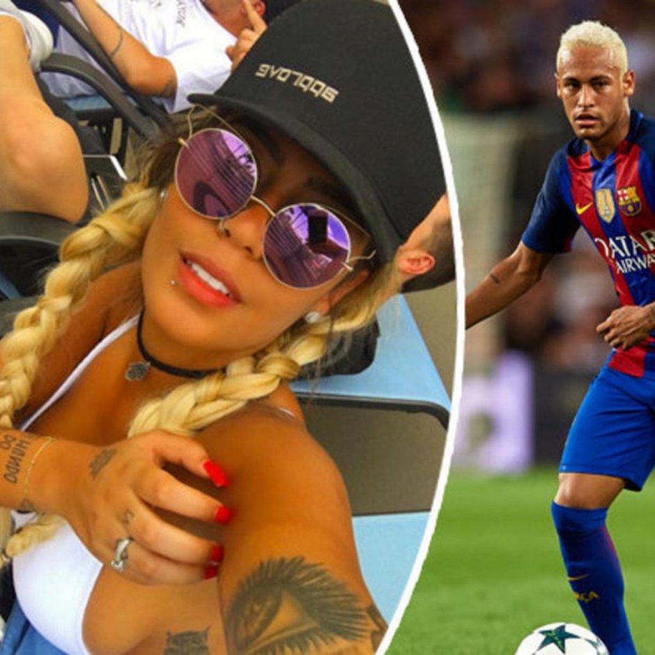 Gabriella Lenzi and Neymar photo