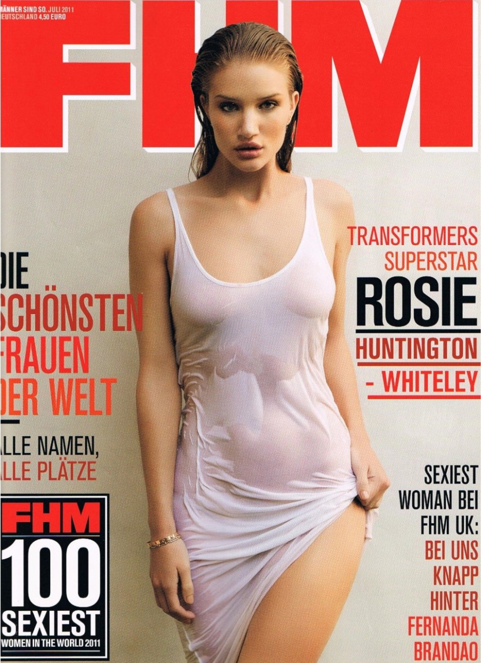 Rosie Huntington-Whiteley magazine