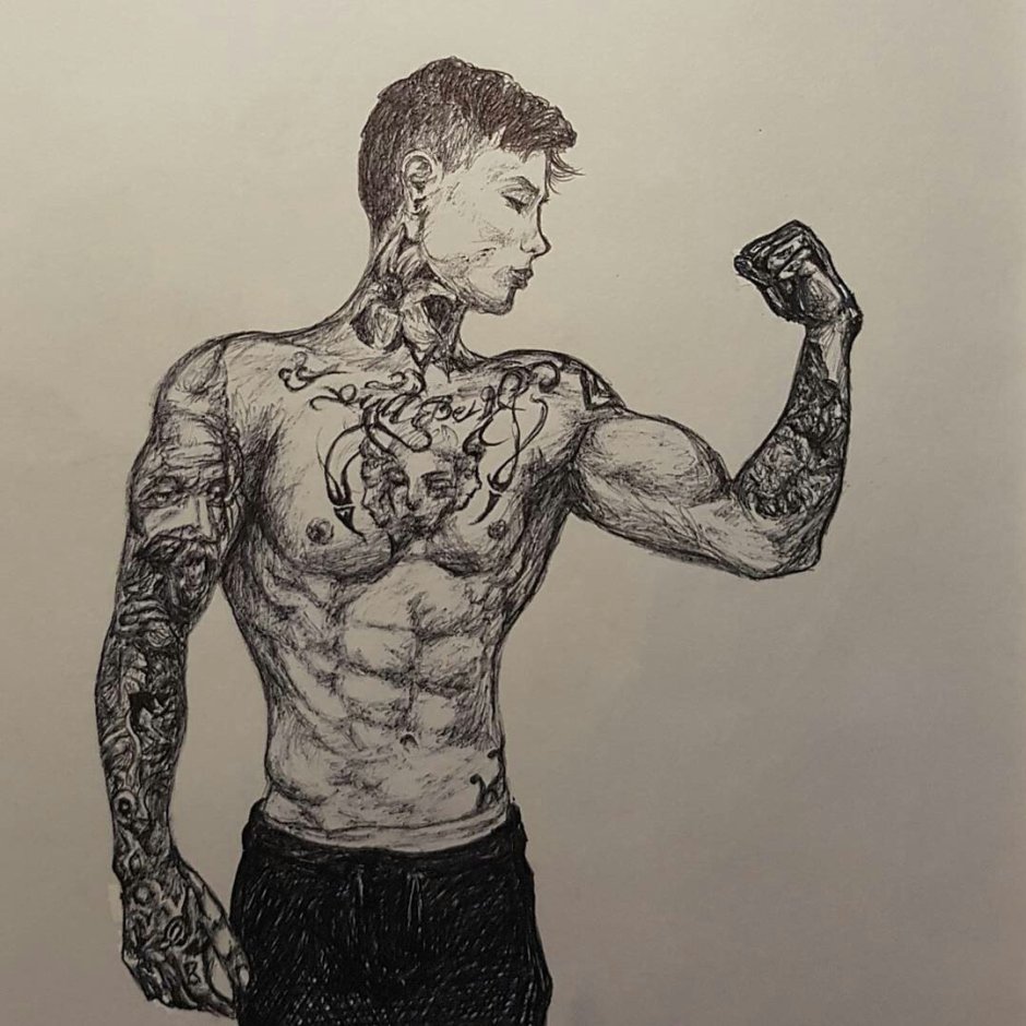 Chris Heria tattoo