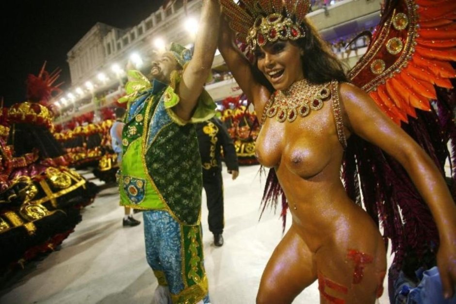 Naked carnival Brazil 1986