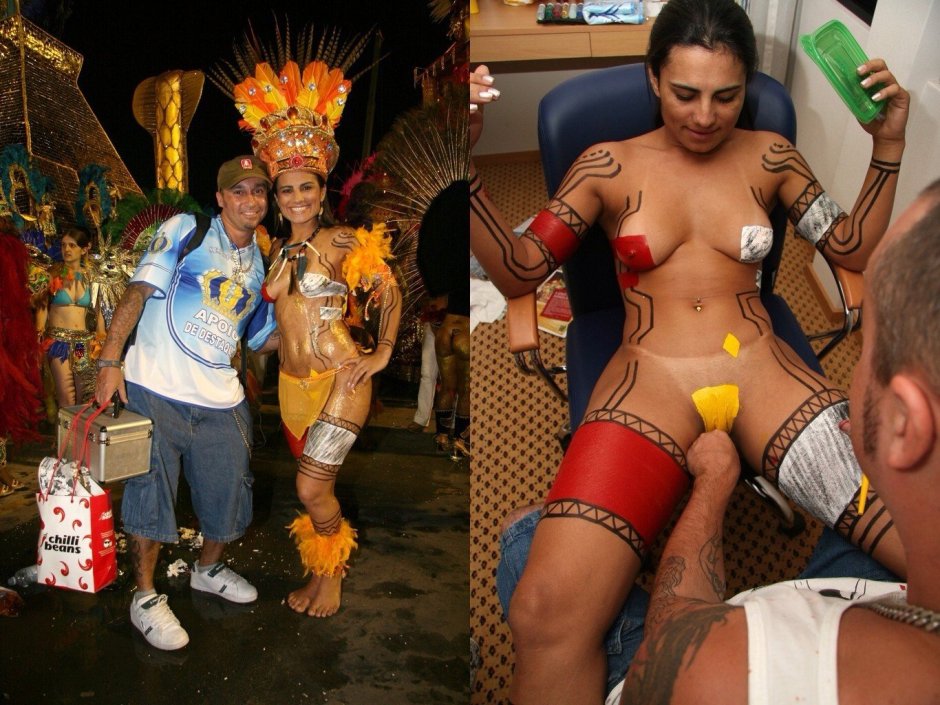 Naked carnival Brazil 1986