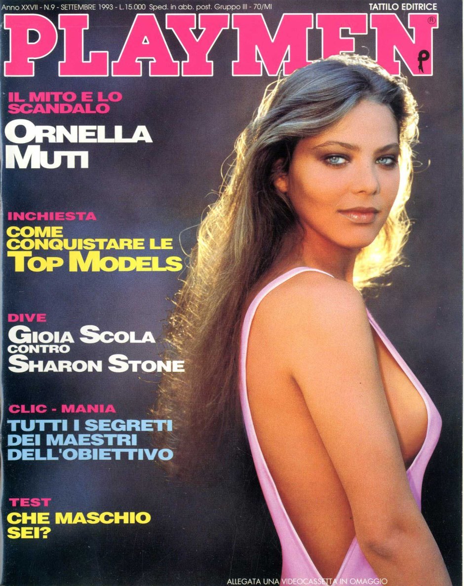Ornella Muti playboy 1980
