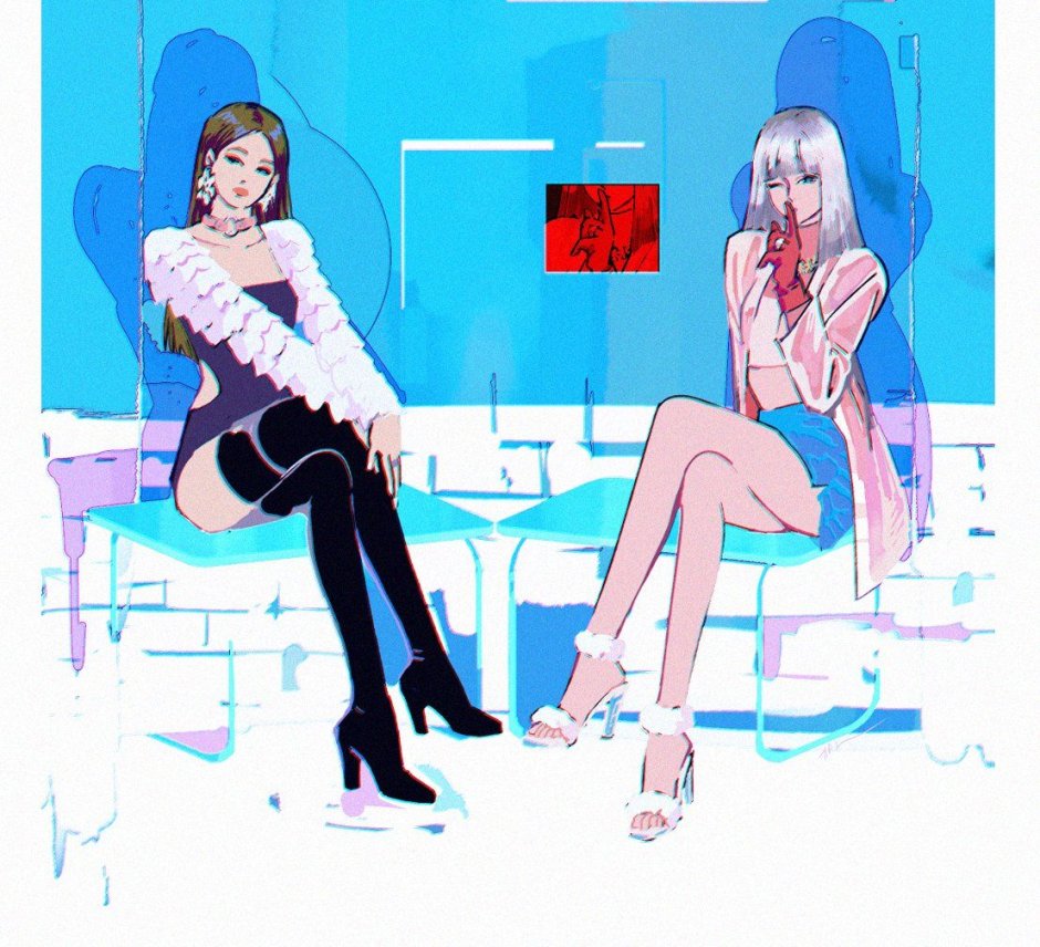 Black Pink Arta Jenny and Fox