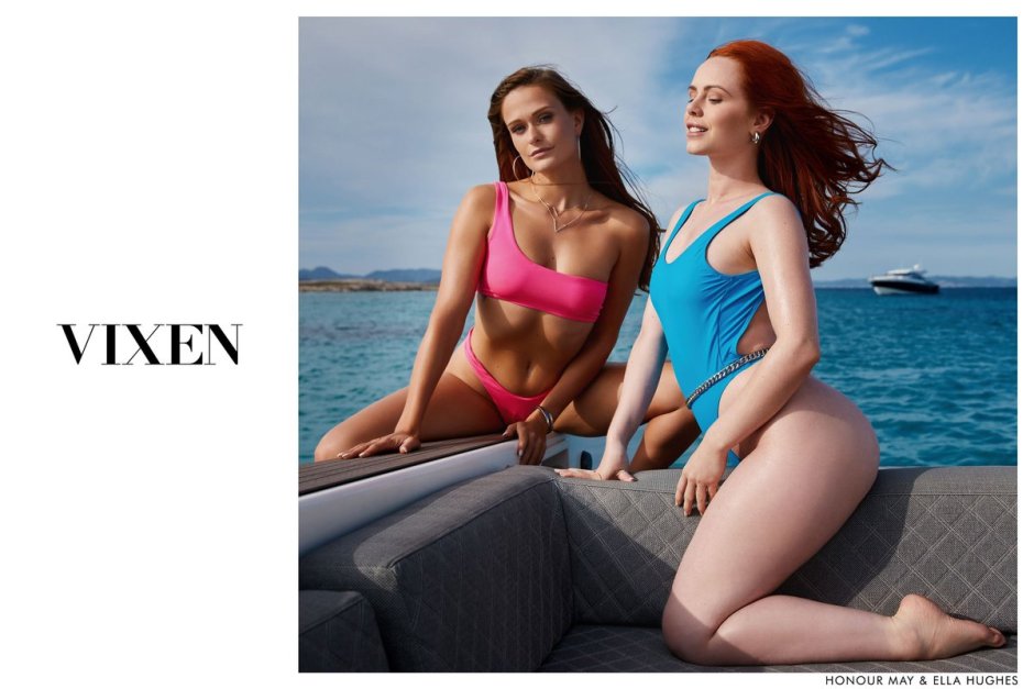 Ella Mendelsohn in a swimsuit