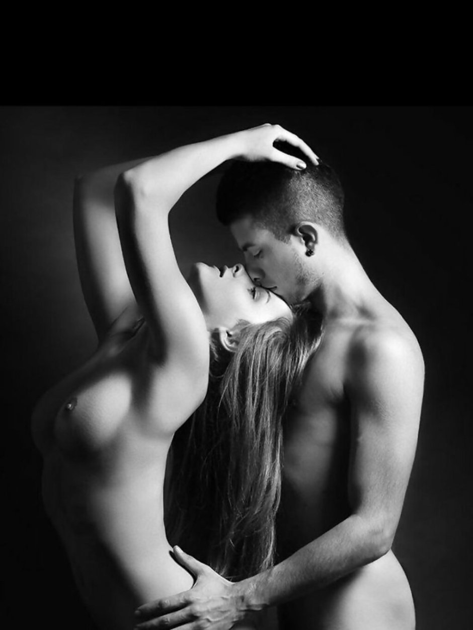Beautiful naked women in ecstasy