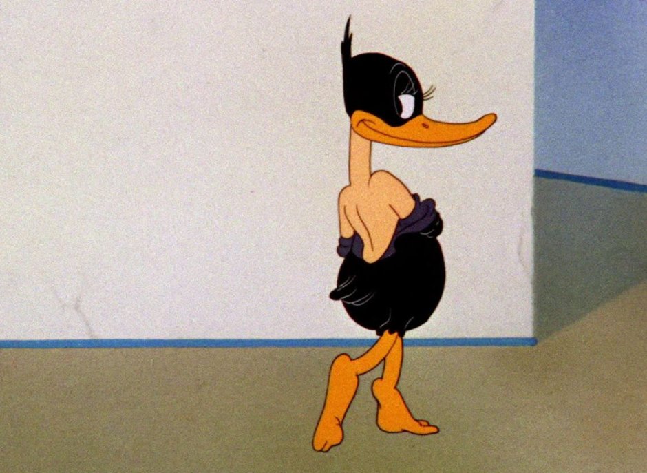 Stubborn Duffy Duck