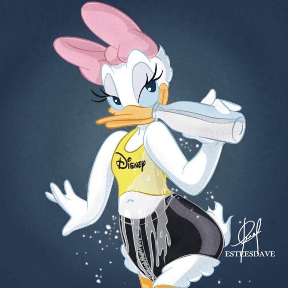 Daisy Duck Art