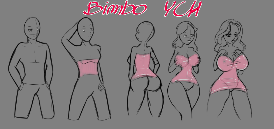 TG TF Bimbo Transformation