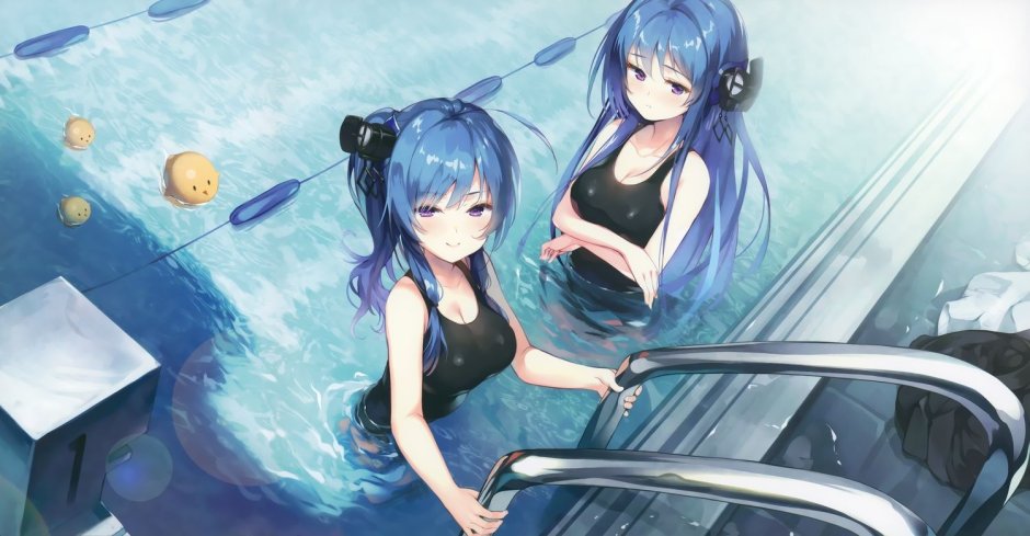 Azur Lane Blue Hair