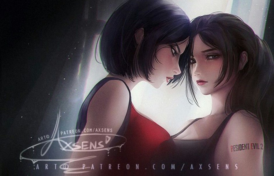 Claire and Ada Yuri