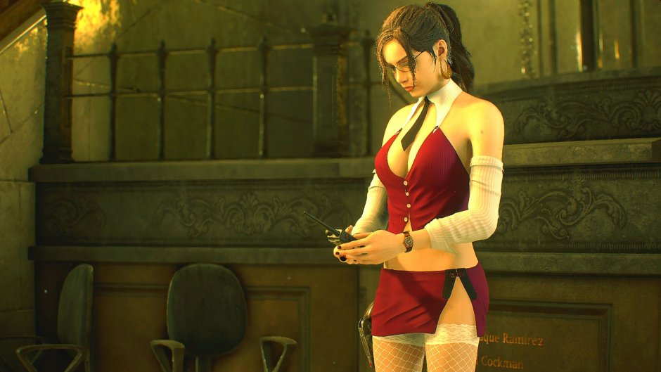 Claire Redfield in underwear