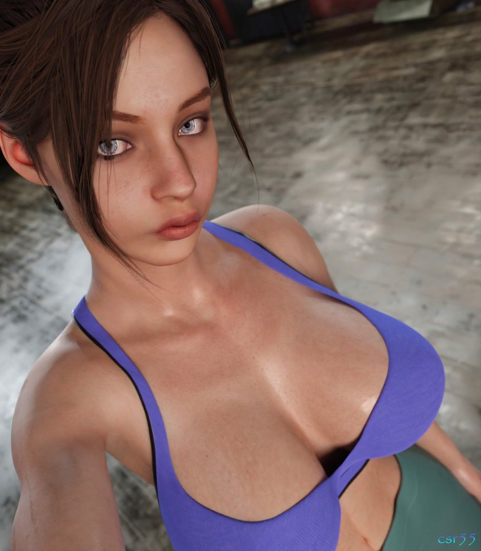 Claire Redfield 3D breasts