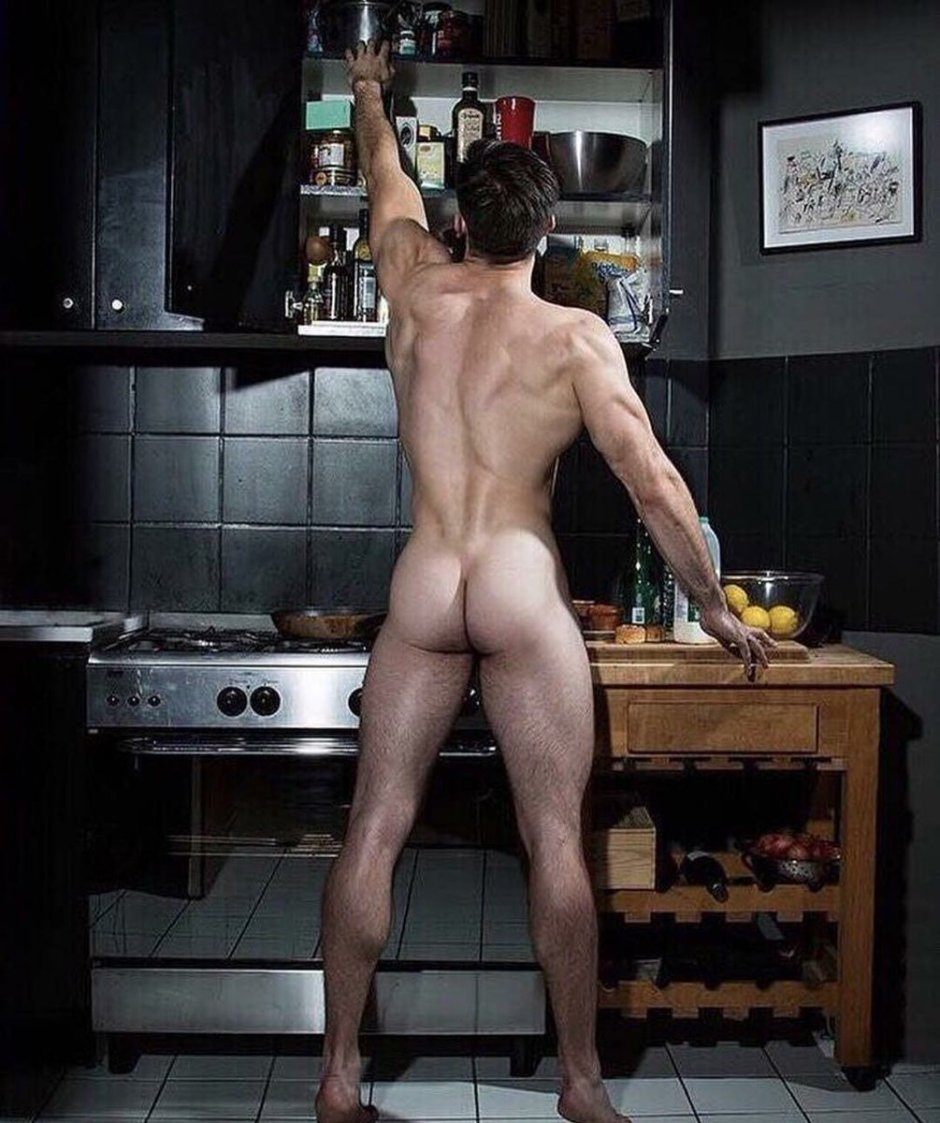 Male member in a towel