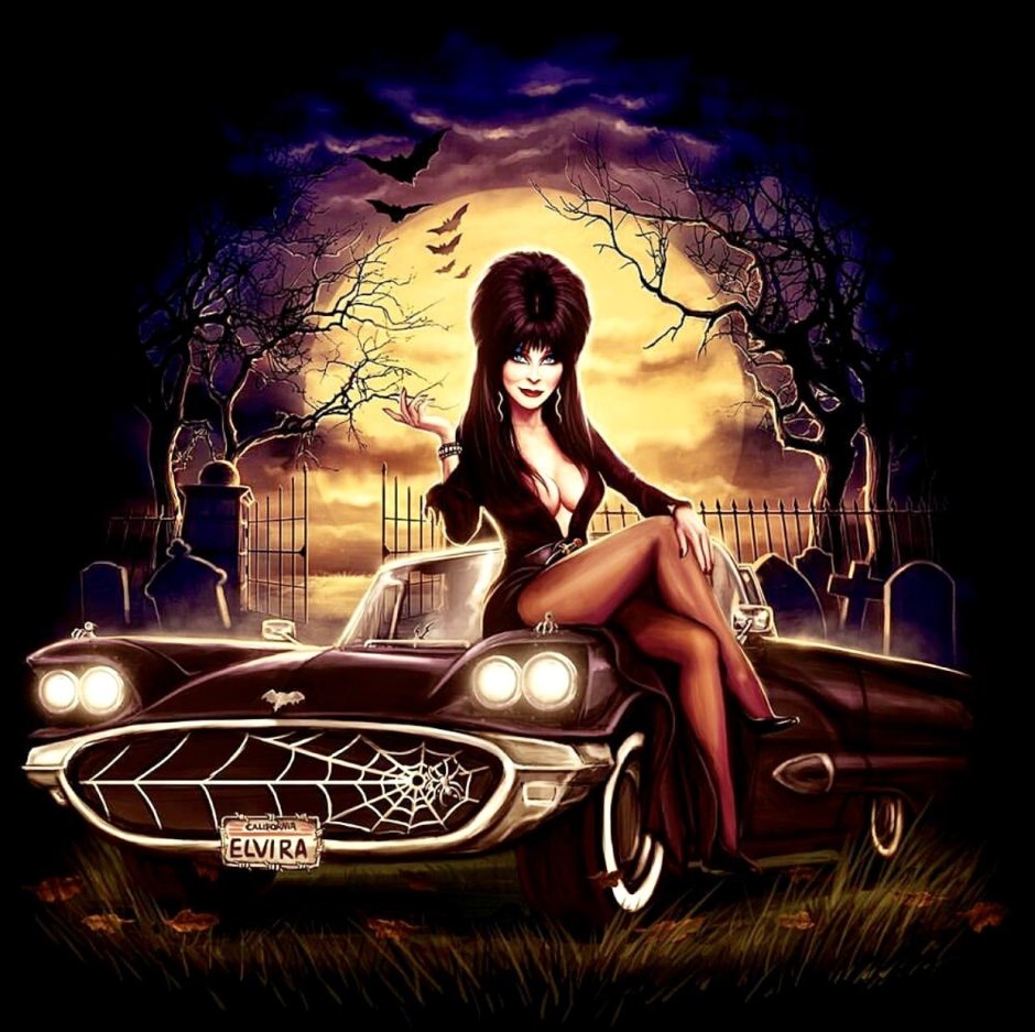 Girl in the car art