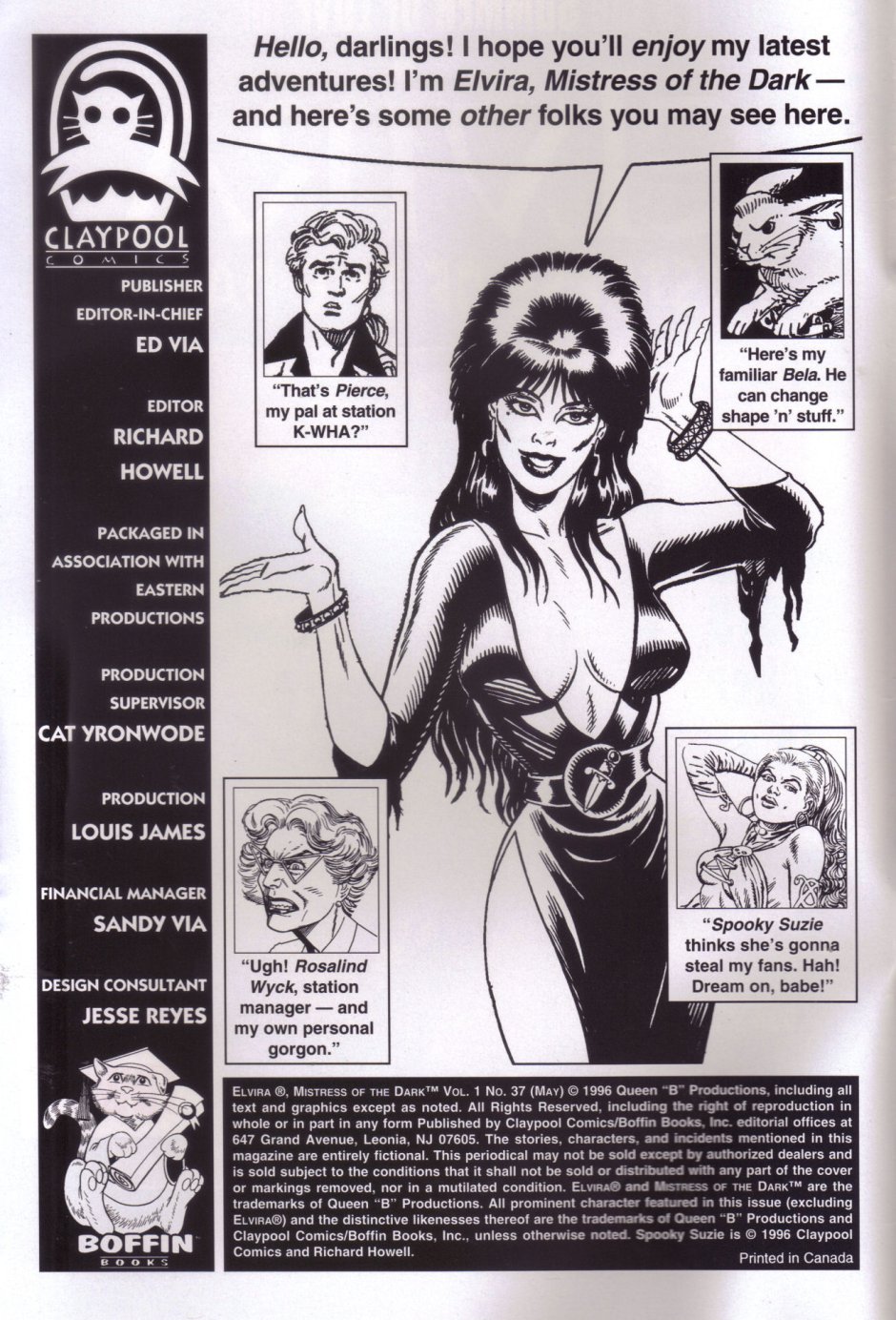 Mistress of the Dark translation