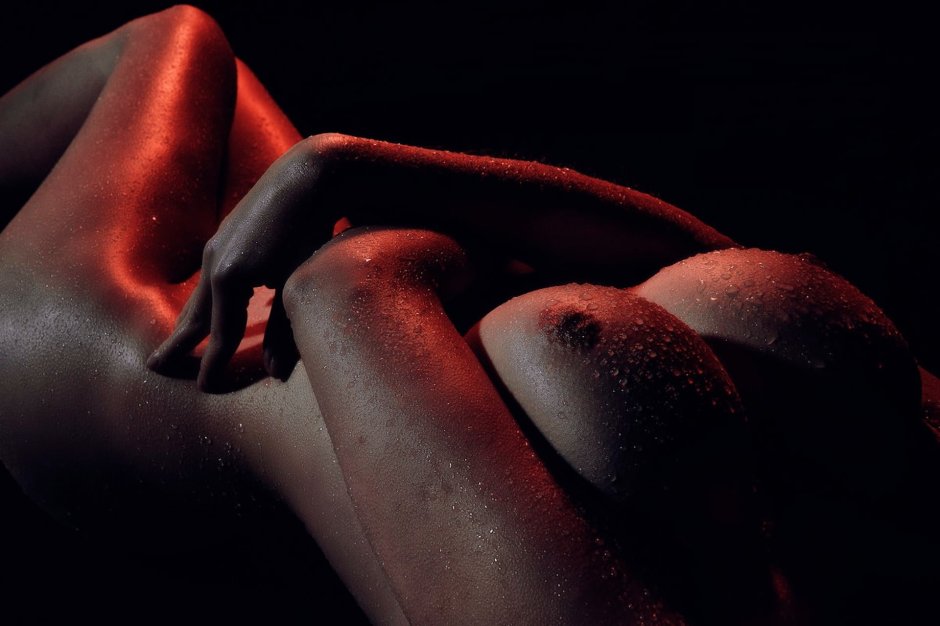 Erotic photo shoot