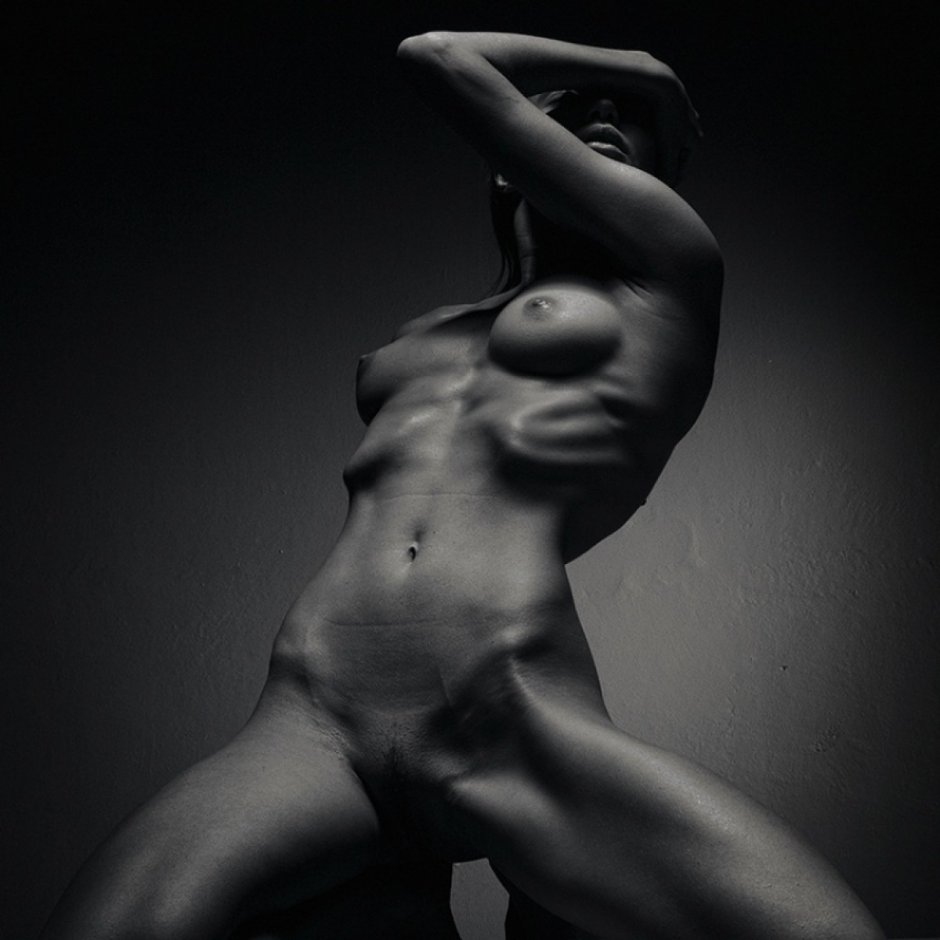 Beautiful naked female body
