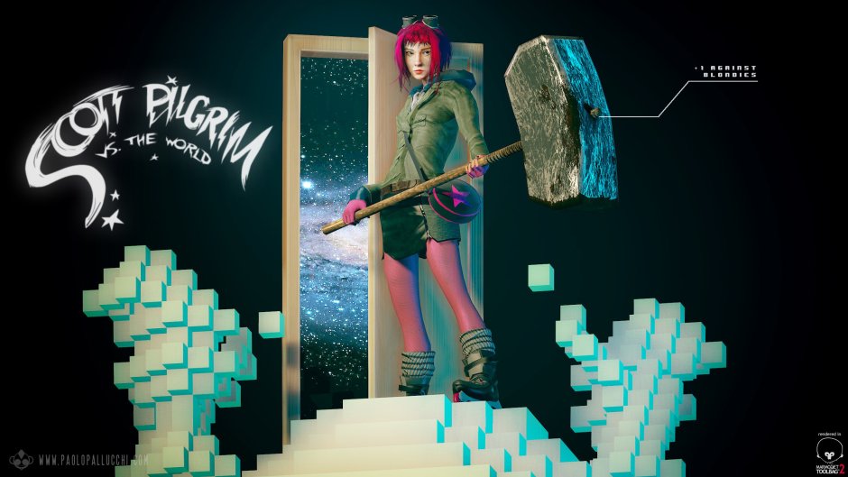 Scott Pilgrim comic Ramon