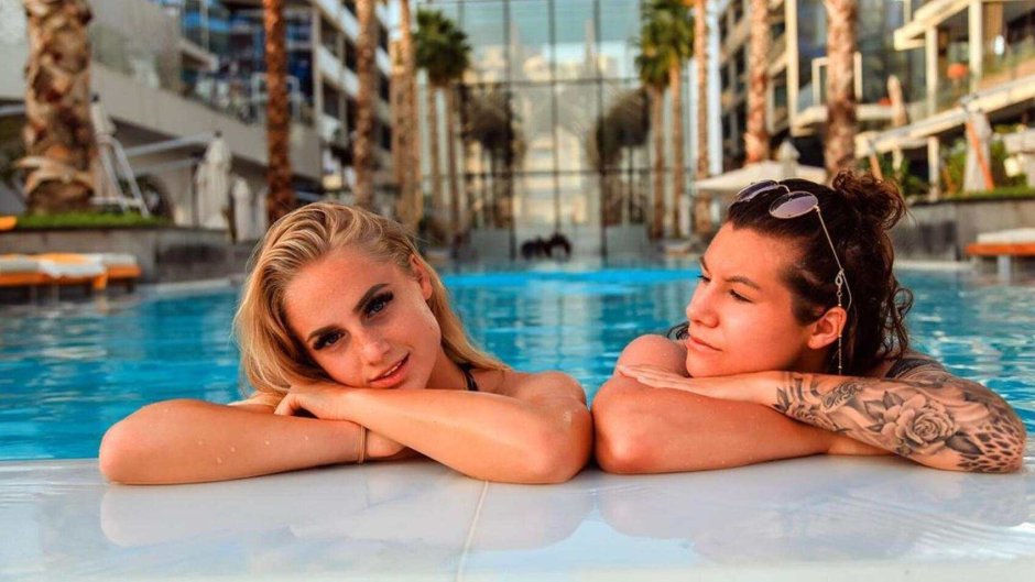 Alisha Lemann and Ramon