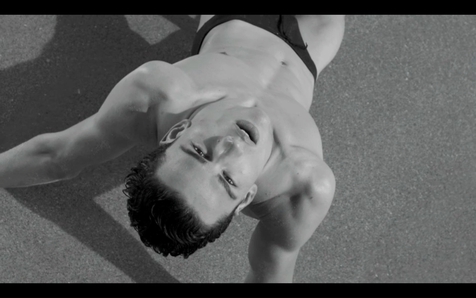 Bruce Weber Photos of Running Men
