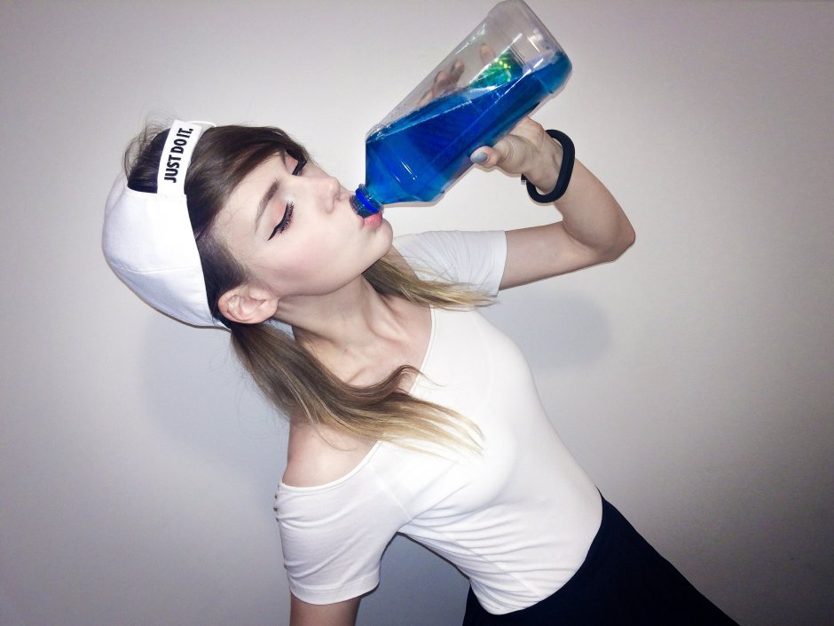 Alina Rin with energy