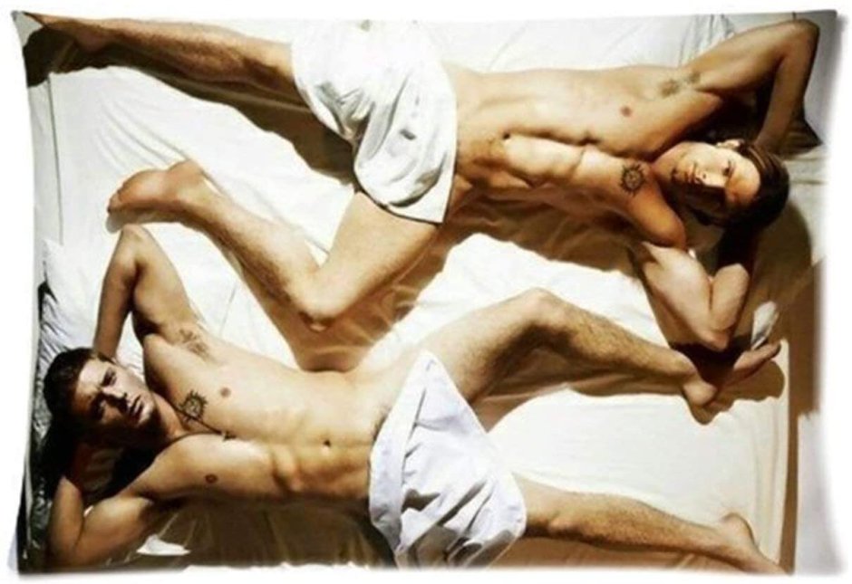 Jensen Ackles and Jared Padaleki torso