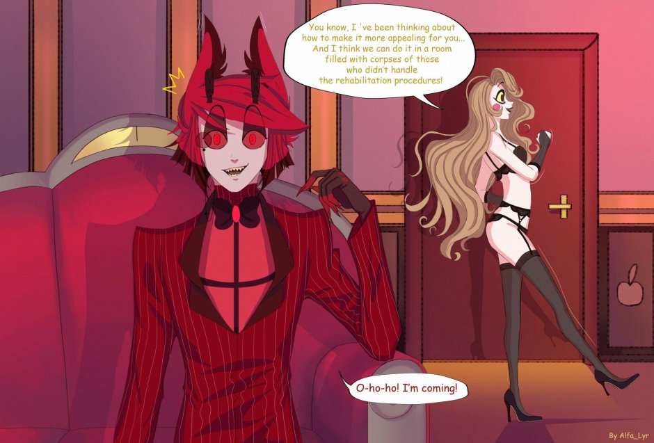 Hotel Khazbin Charlie and Alastor comics