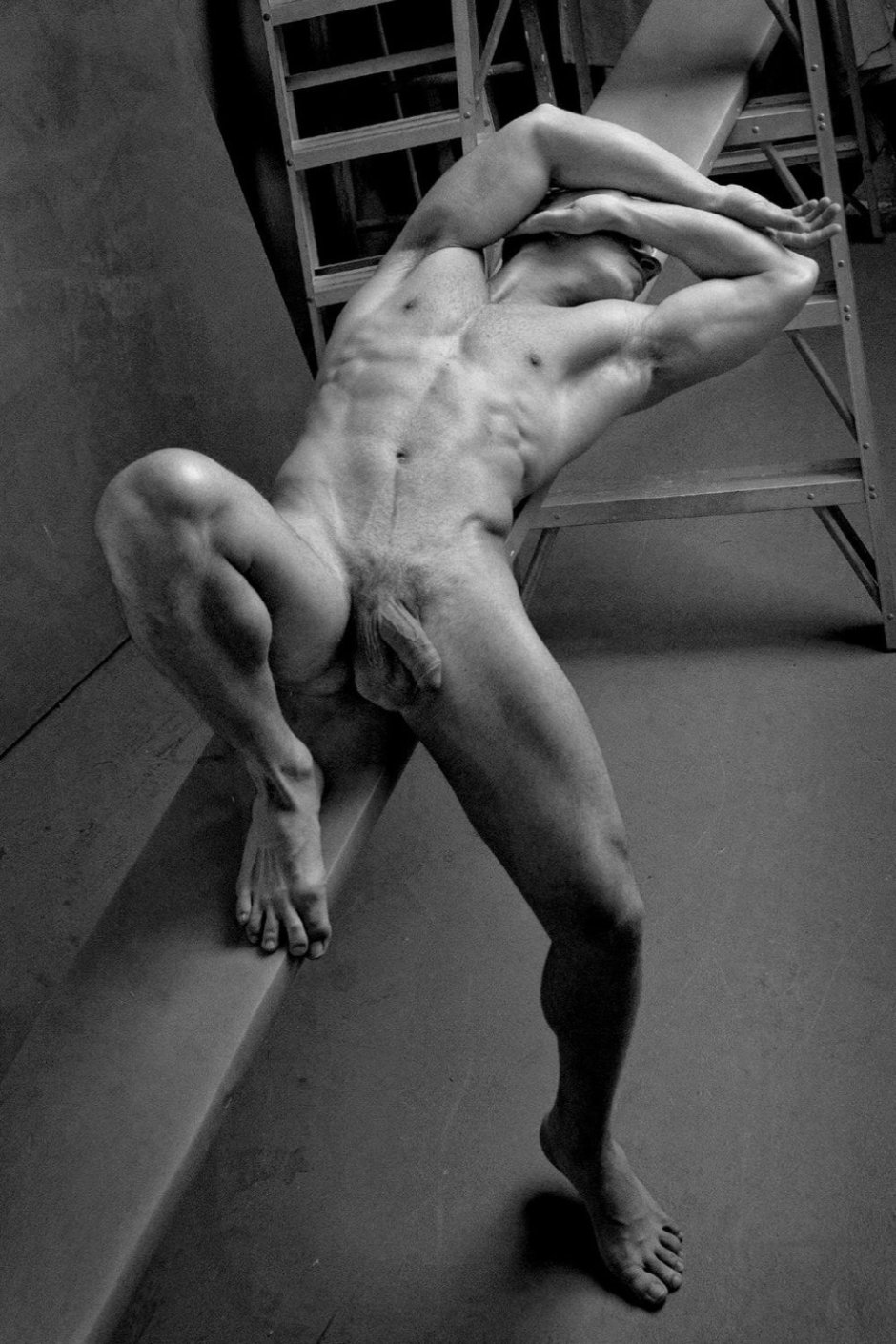 Naked young guys with an ideal body