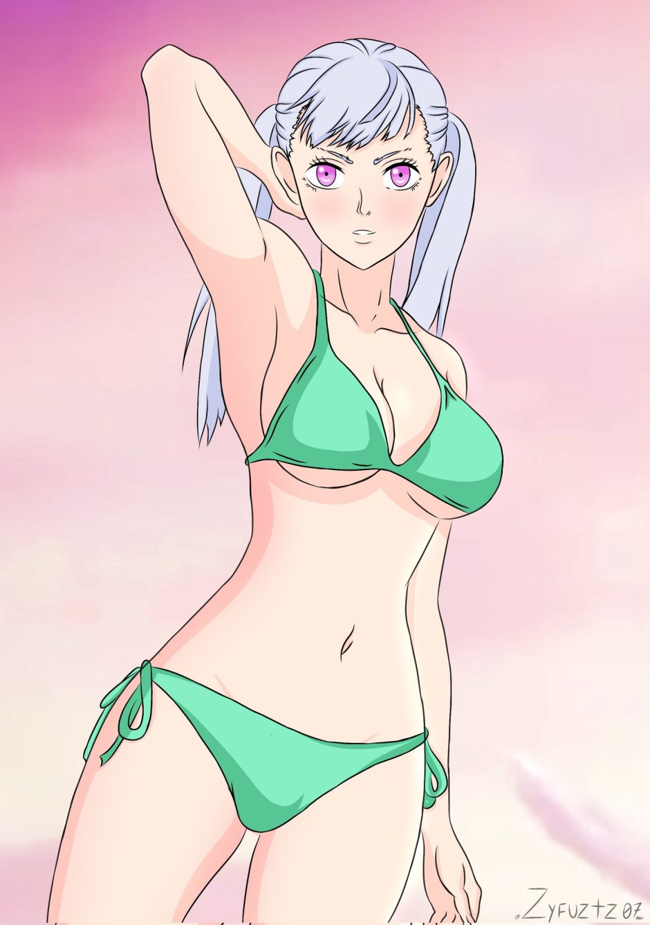 Black clover huge boobs
