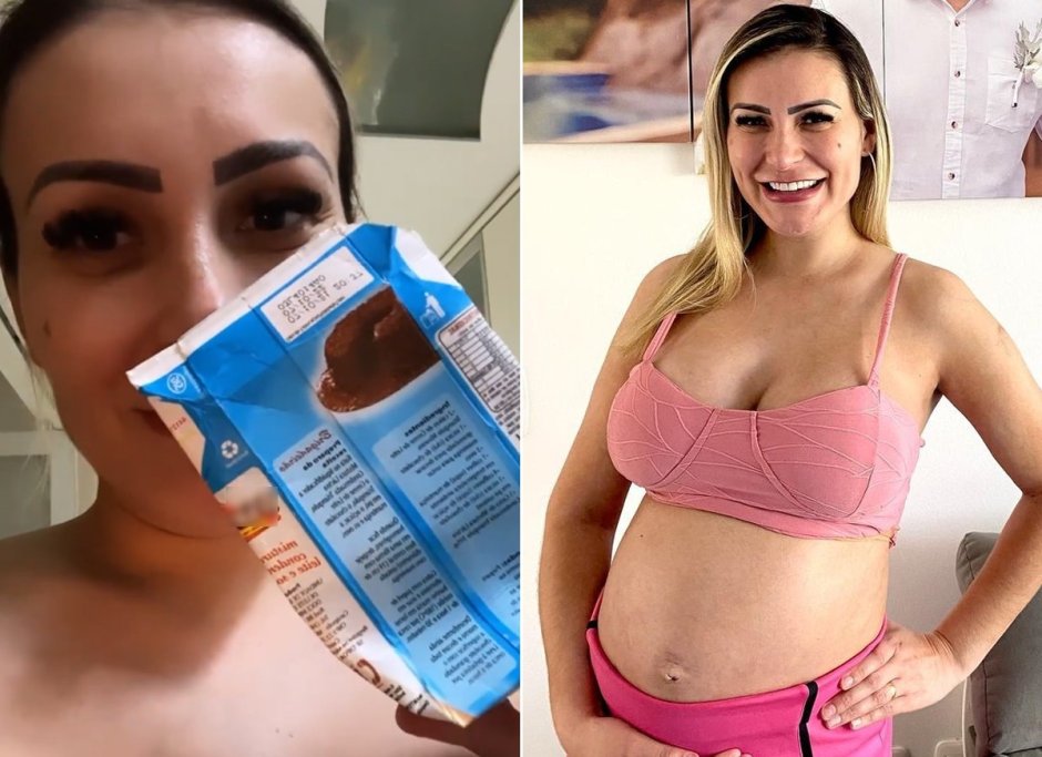 Andressa Urach at the airport