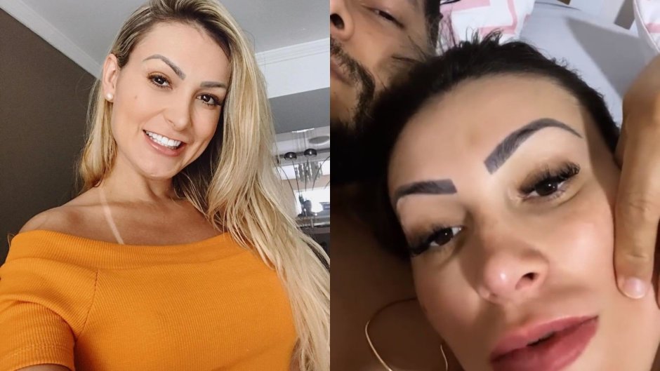 Andressa Urach searched at the airport