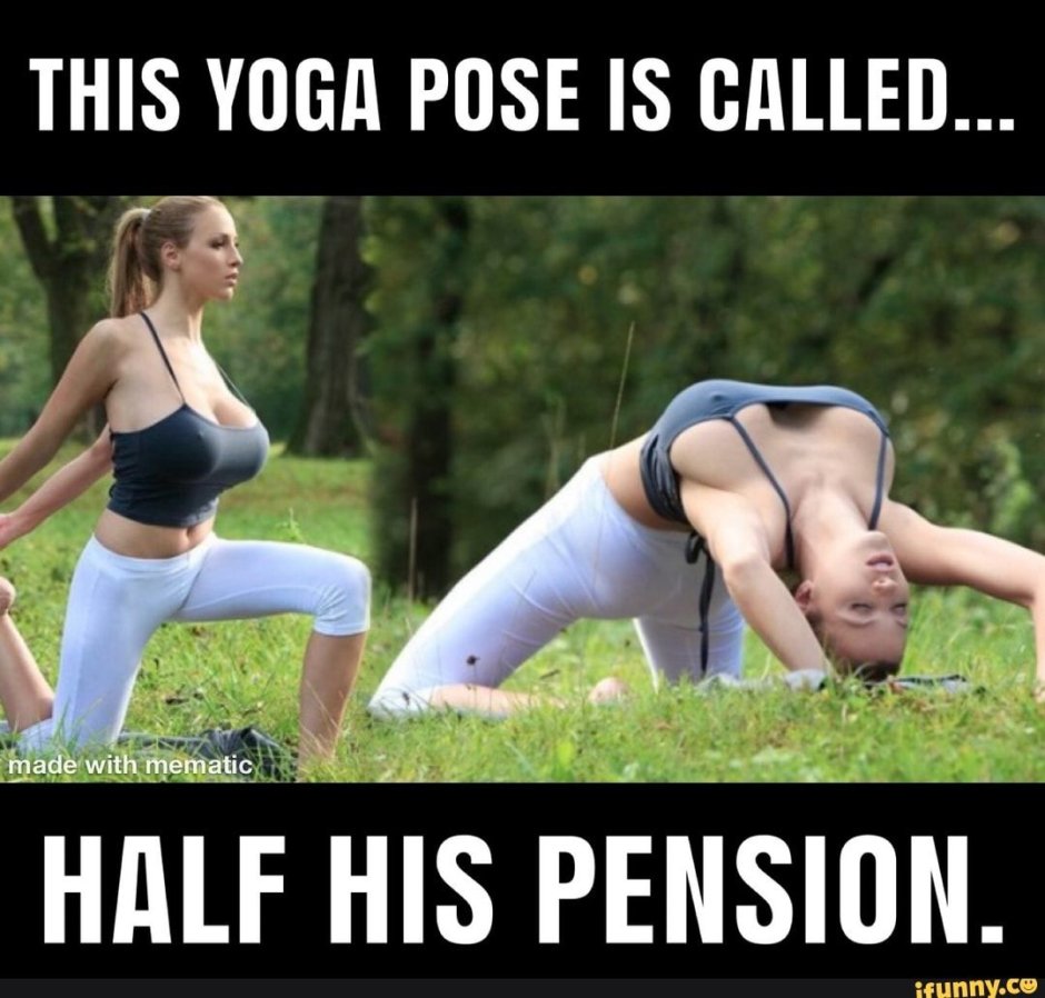 Jordan Carver is engaged in yoga naked