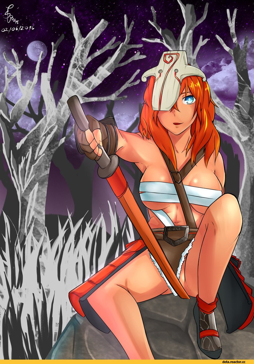 Jaggernaut Girl Dota 2