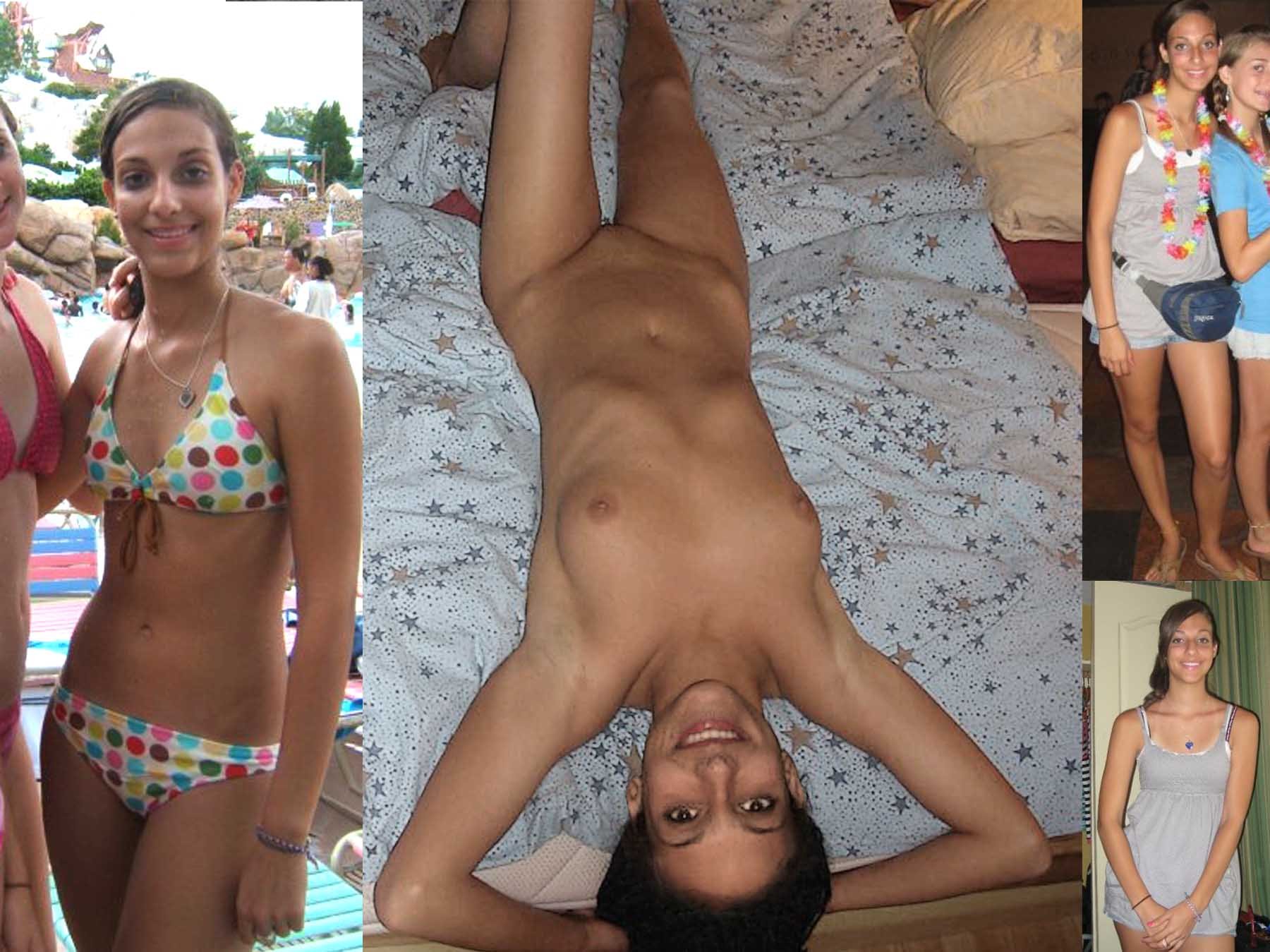 Clothed and unclothed couples