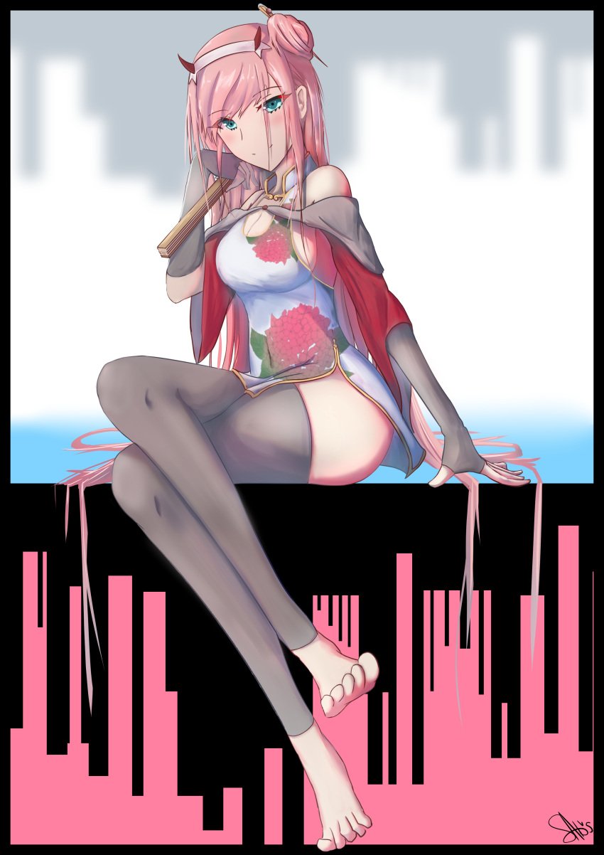 Darling in the Franxx Zero Two tights Feet