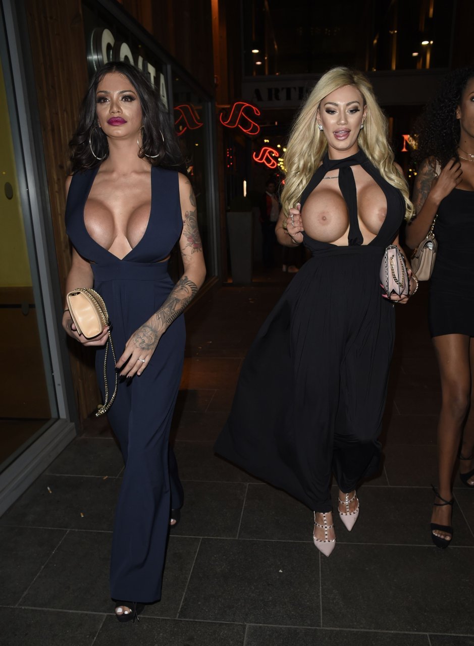 Sophie dalzell boobs in dress