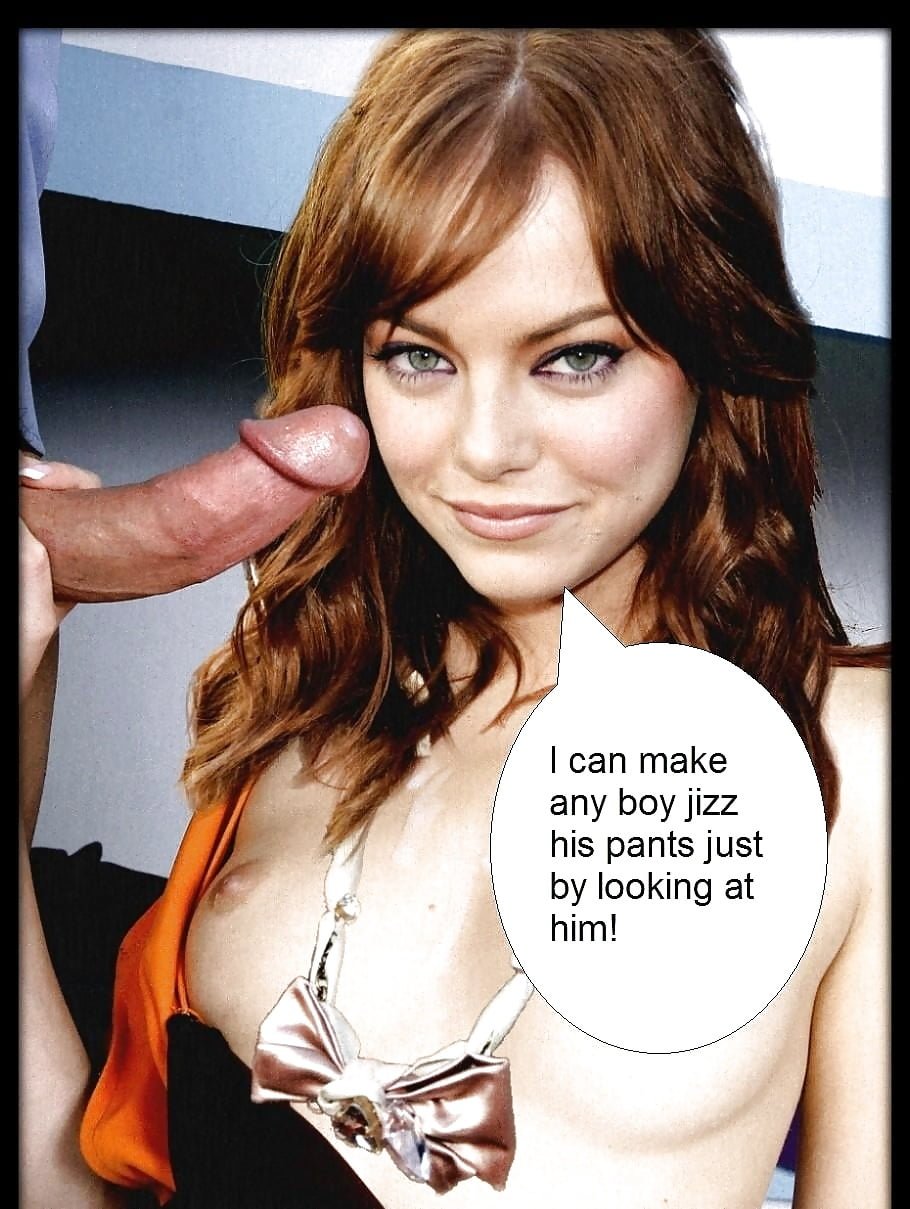 Emma Stone showed her chest