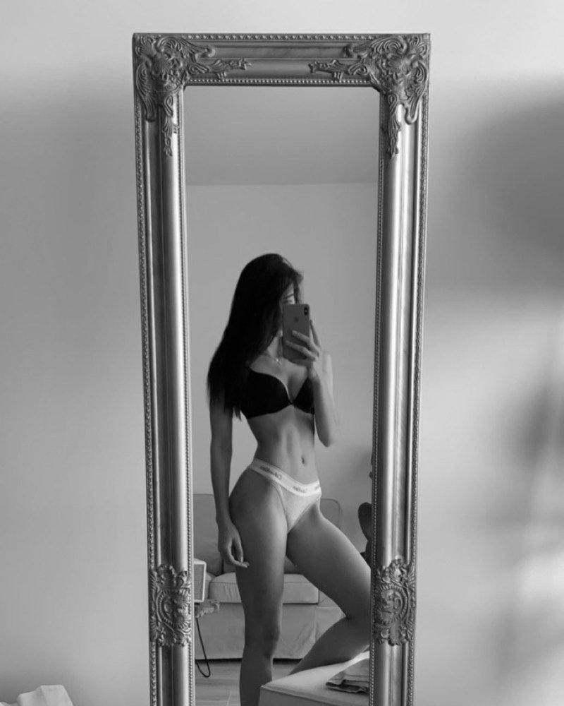 Diana Milkanova in a swimsuit