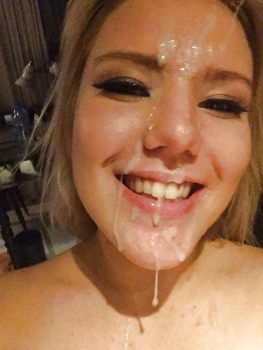 Cumshots on the faces of beautiful girls
