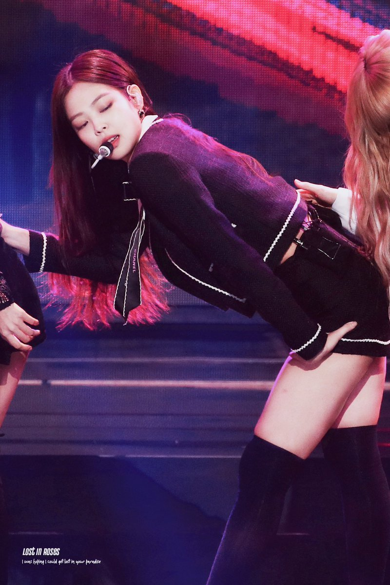 Lisa of Blackpink in underwear