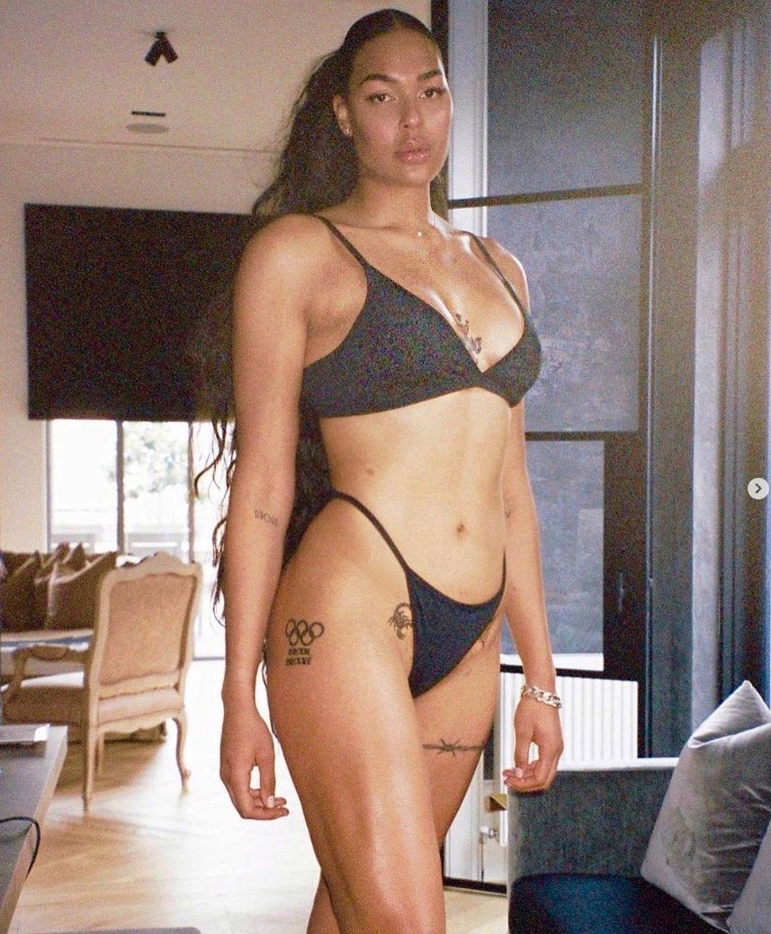 Liz Cambage in a swimsuit