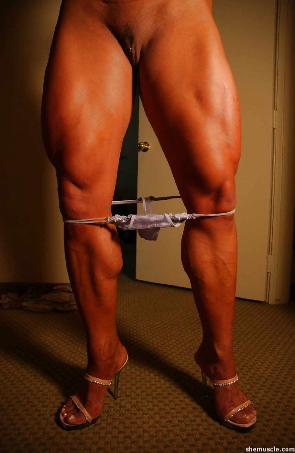 Bodybuilder Monica Martin Pussy