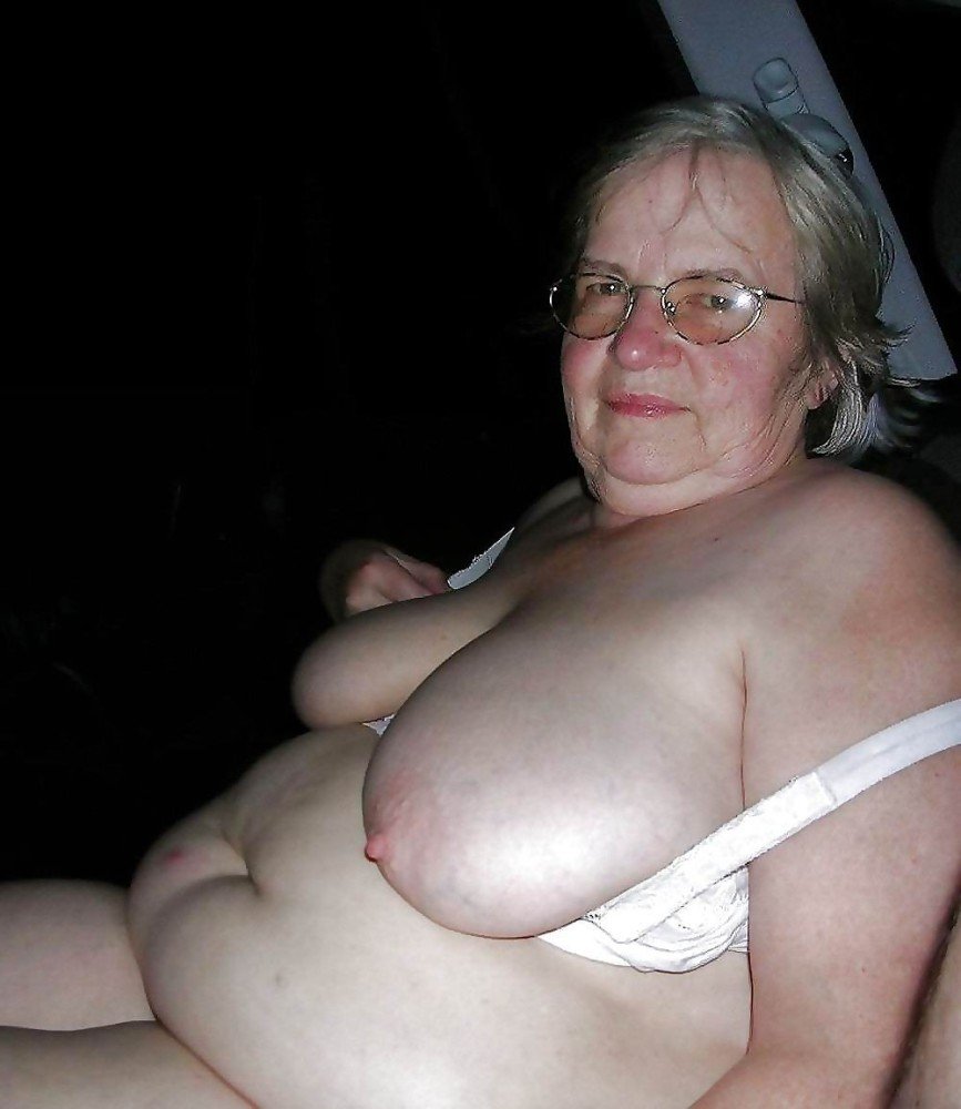 Big boobs amateur grandmother
