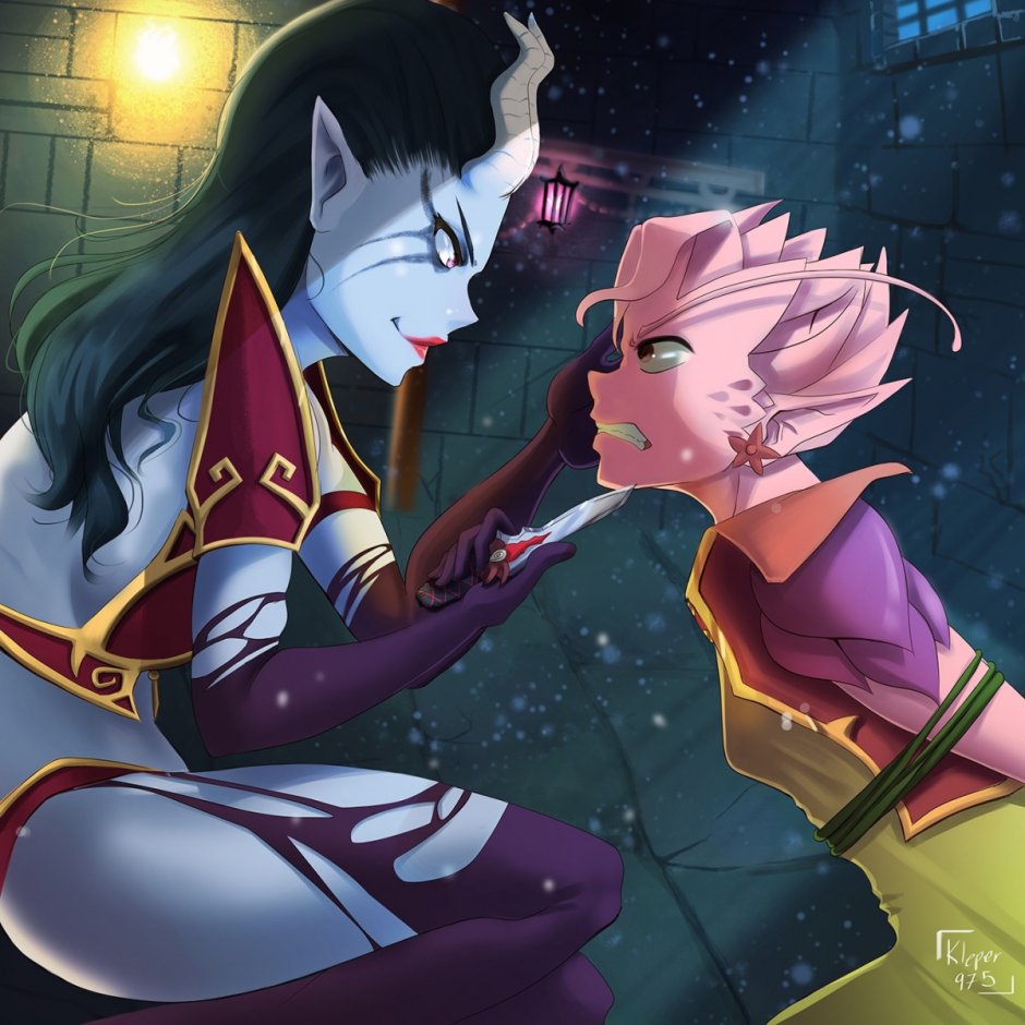 Dark Villow Dota 2 art r34