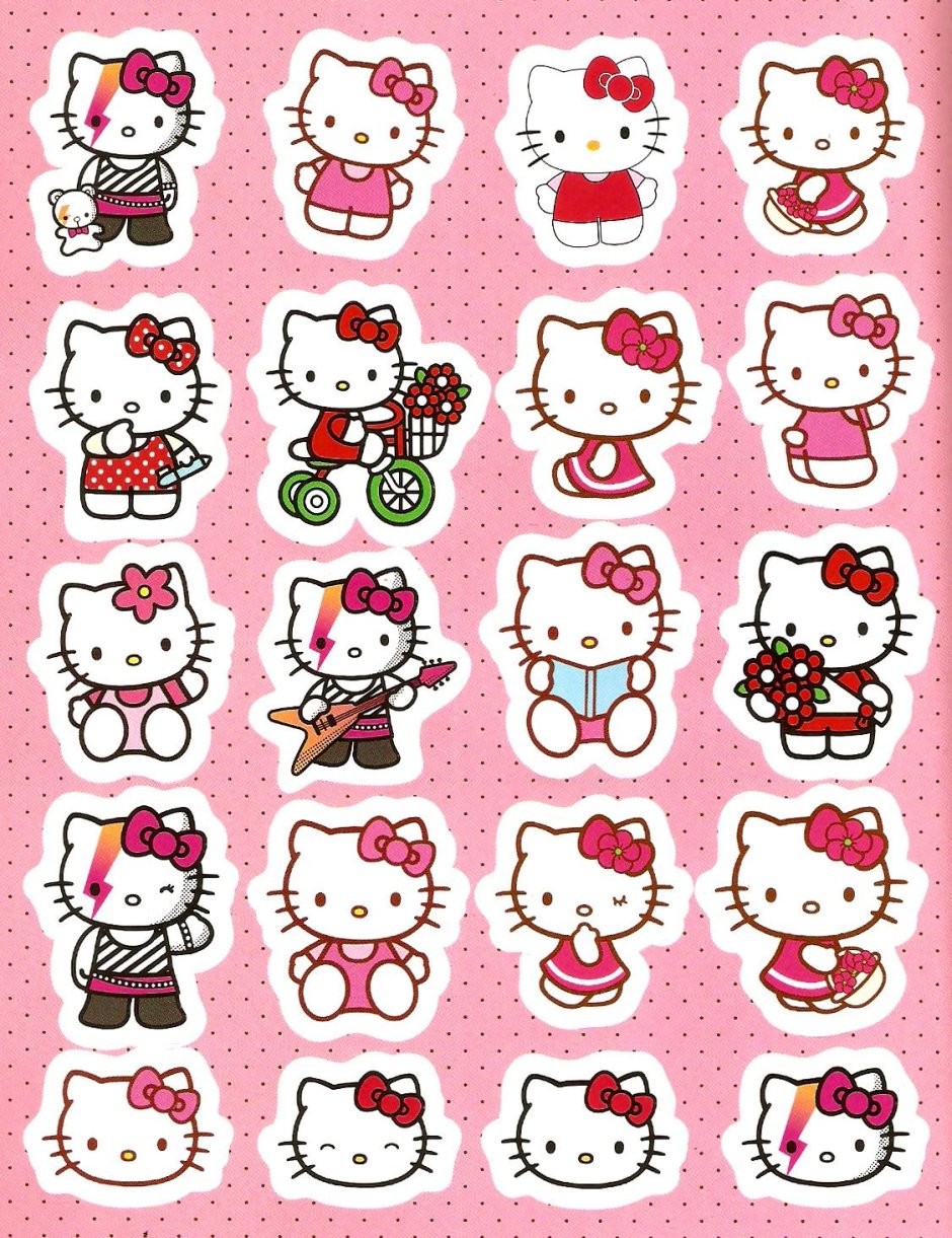 Hello Kitty stickers