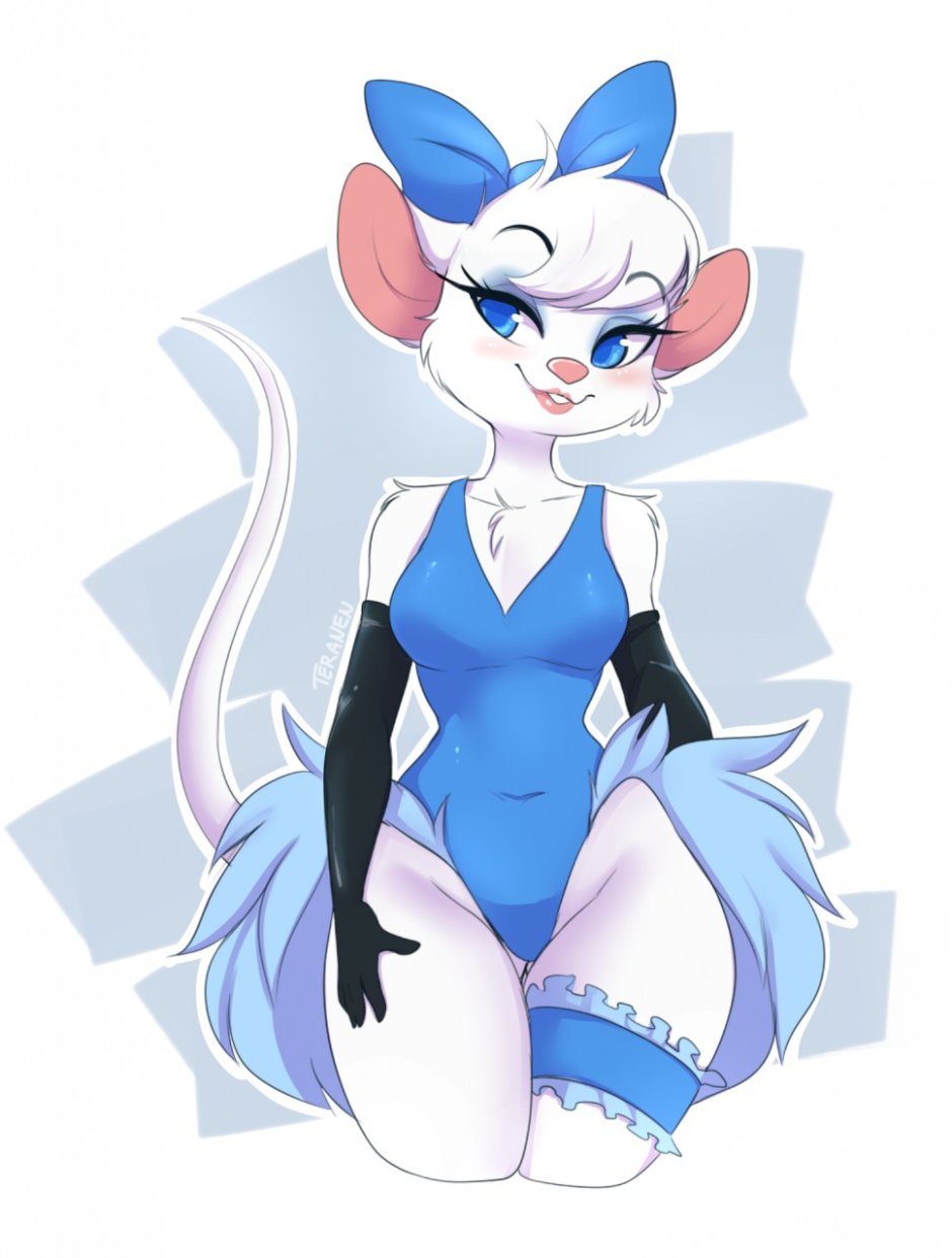 Miss Kitty Mouse Art