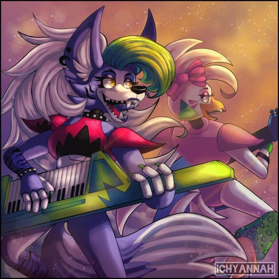 Glam Rock Monty Fnaf
