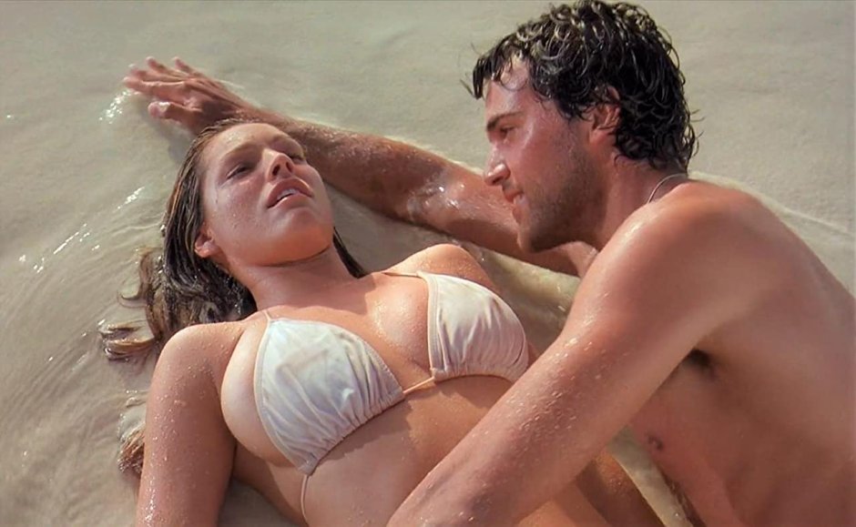 Kelly Brook on the island