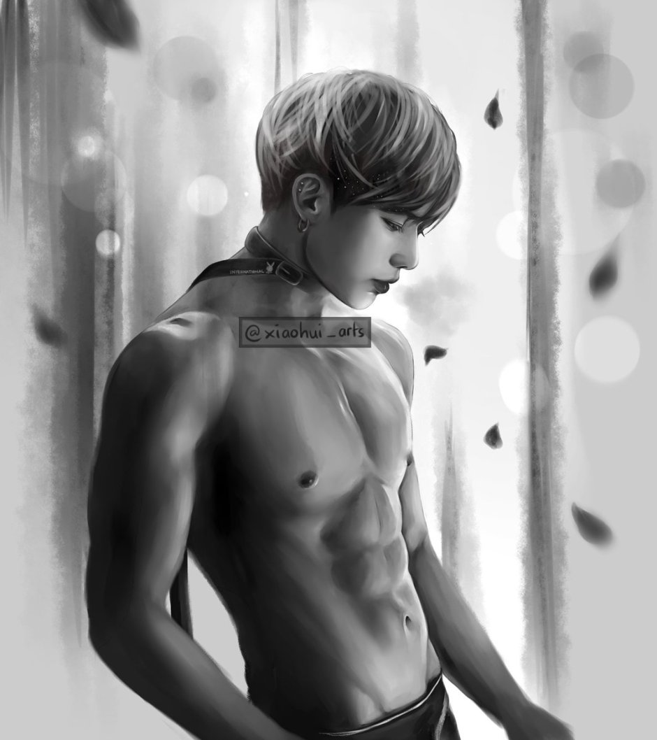 Naked group of BTS